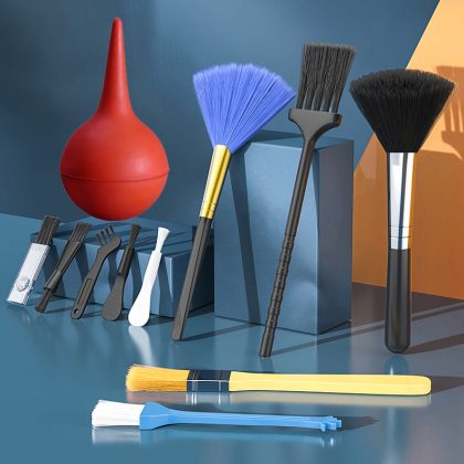 10-Piece Portable Computer Cleaning Kit with Brushes & Tools – Laptop, Keyboard & Screen Cleaner